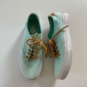 VANS mint sneakers